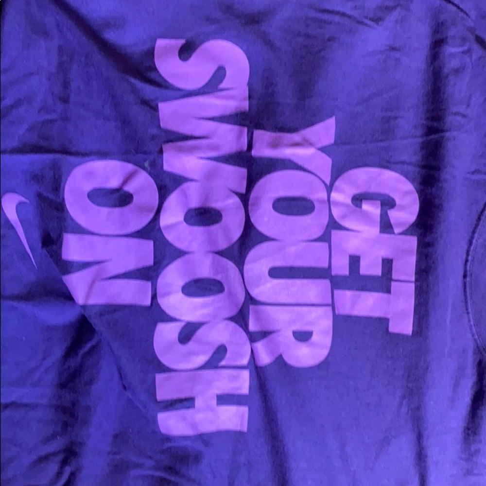 Nike Tee Shirt. “Get your swoosh on”